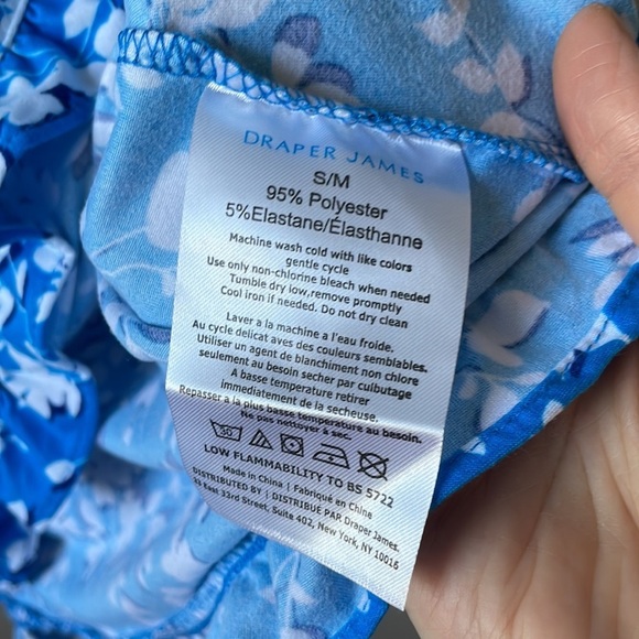 NIP FFF DRAPER JAMES RUFFLE BOTTOM NIGHTIE S/M B5 - Picture 7 of 7